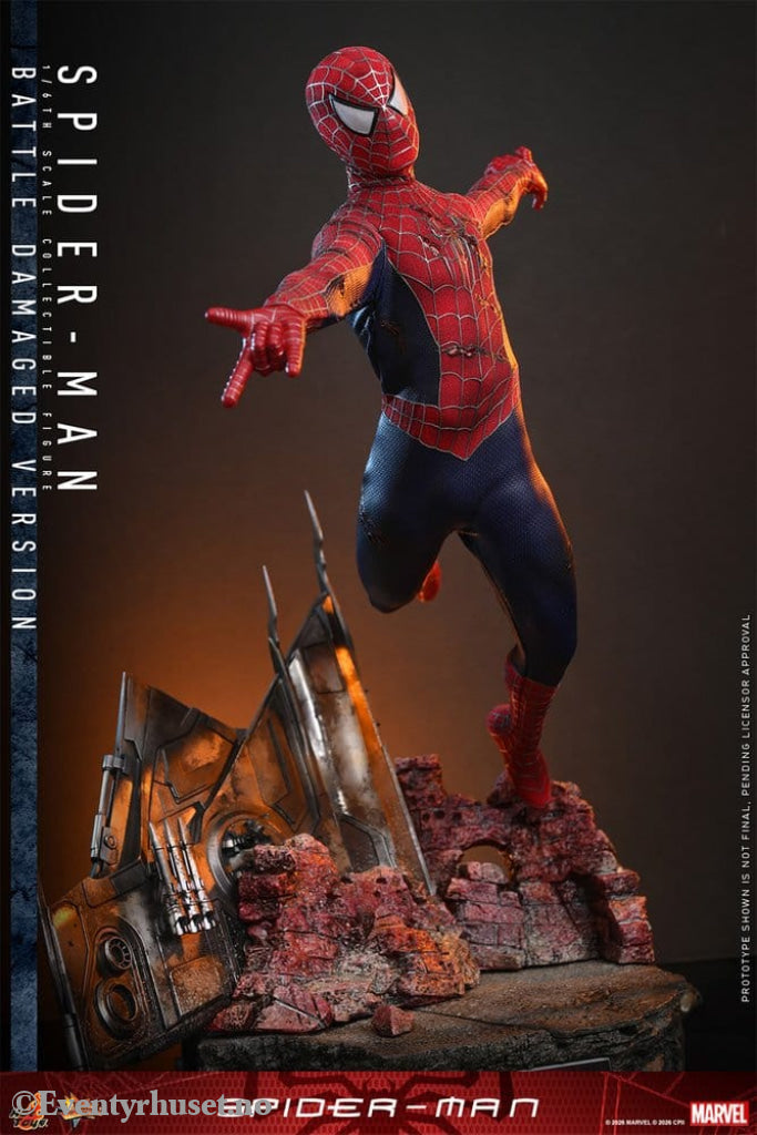 Spider-Man Movie Masterpiece Action Figure 1/6 Spider-Man (Battle Damaged Version) 30 cm Toys