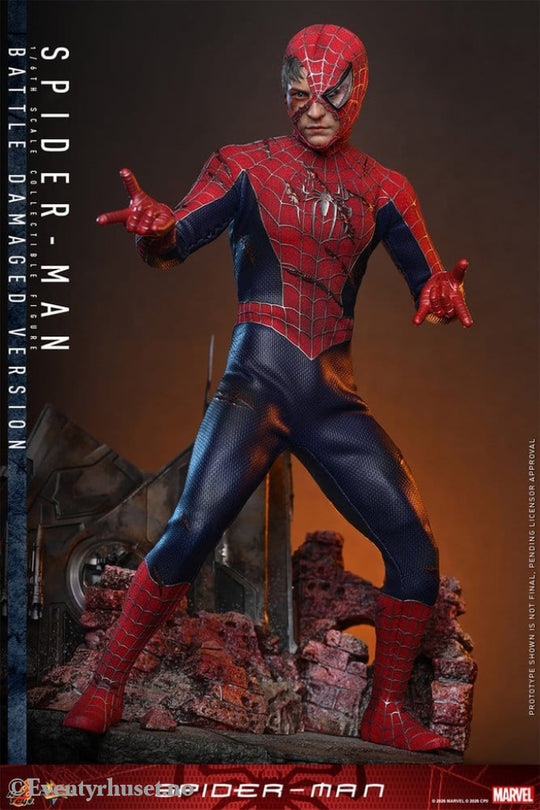 Spider-Man Movie Masterpiece Action Figure 1/6 Spider-Man (Battle Damaged Version) 30 cm Toys