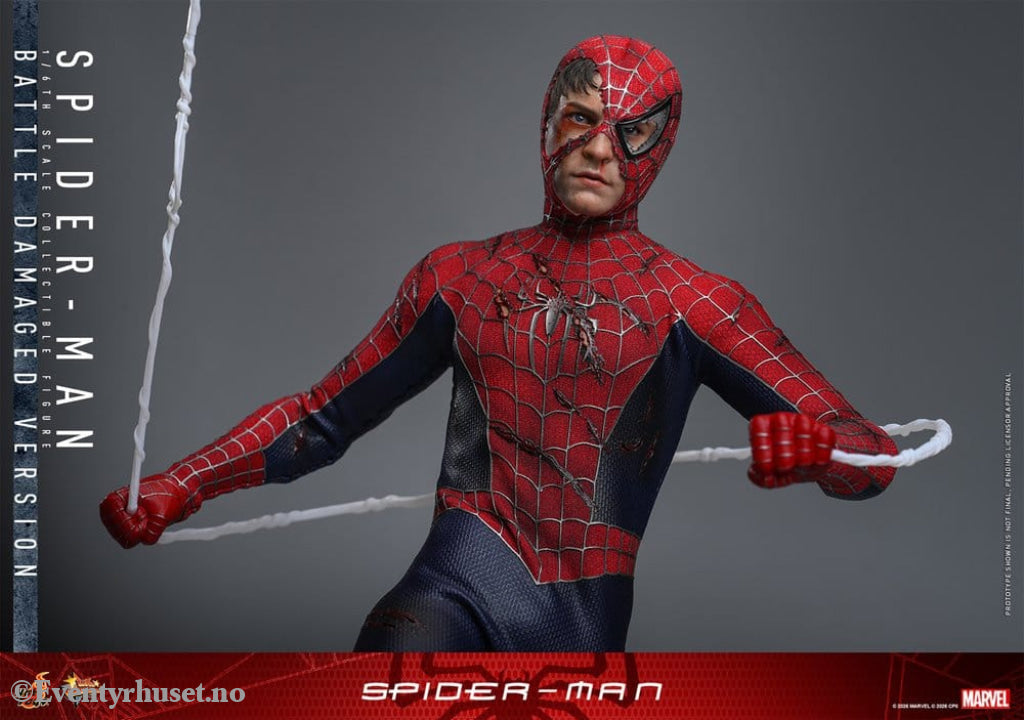 Spider-Man Movie Masterpiece Action Figure 1/6 Spider-Man (Battle Damaged Version) 30 cm Toys