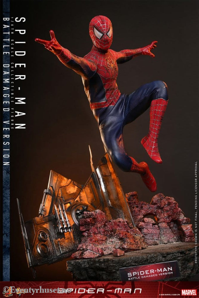 Spider-Man Movie Masterpiece Action Figure 1/6 Spider-Man (Battle Damaged Version) 30 cm Toys