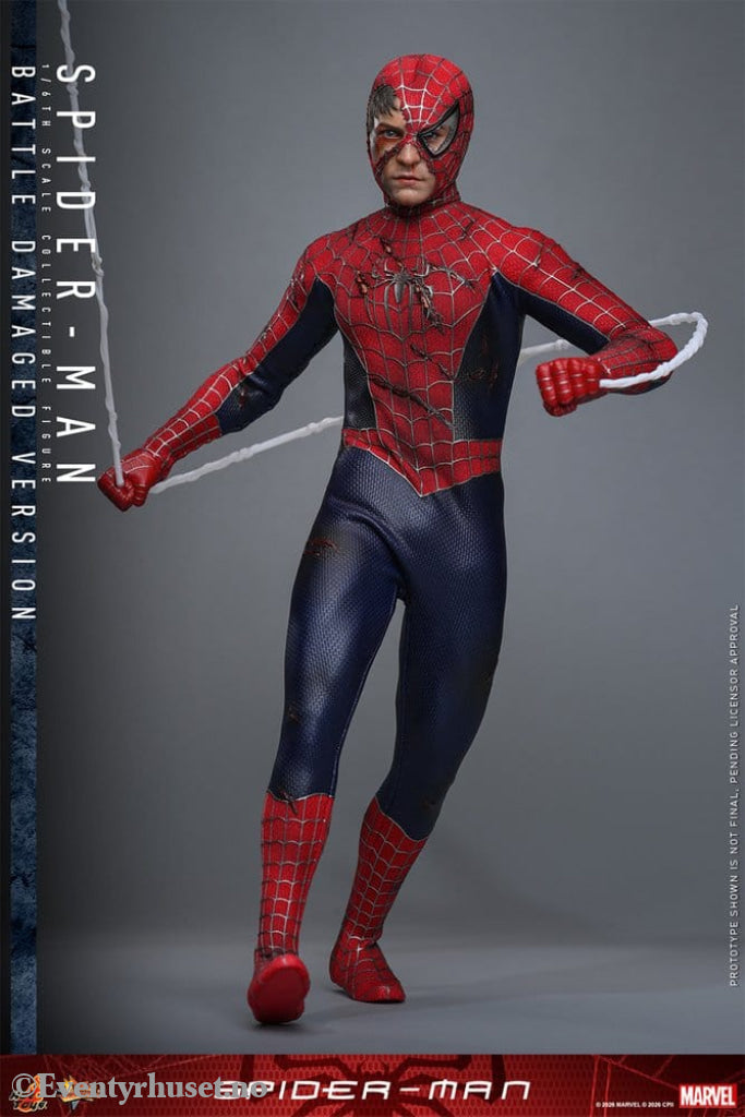 Spider-Man Movie Masterpiece Action Figure 1/6 Spider-Man (Battle Damaged Version) 30 cm Toys