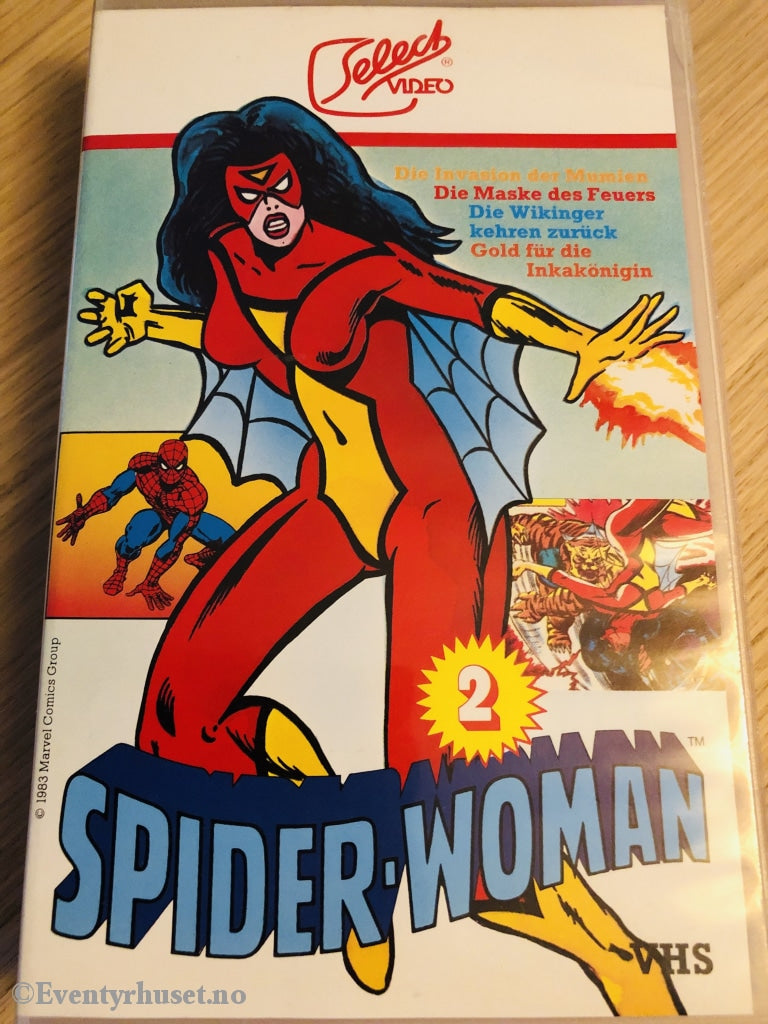 Spider Woman 2. 1983. Vhs. Vhs