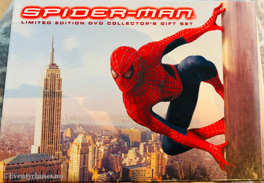 SpiderMan Limited Edition DVD Collector’s Gift Set. DVD samleboks. DVD