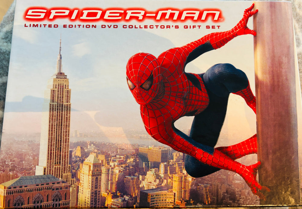 SpiderMan Limited Edition DVD Collector’s Gift Set. DVD samleboks. DVD