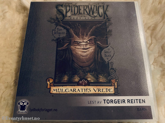 Spiderwick Krønikene. Bok 5. Mulgaraths Vrede. Lydbok På 2 Cd.