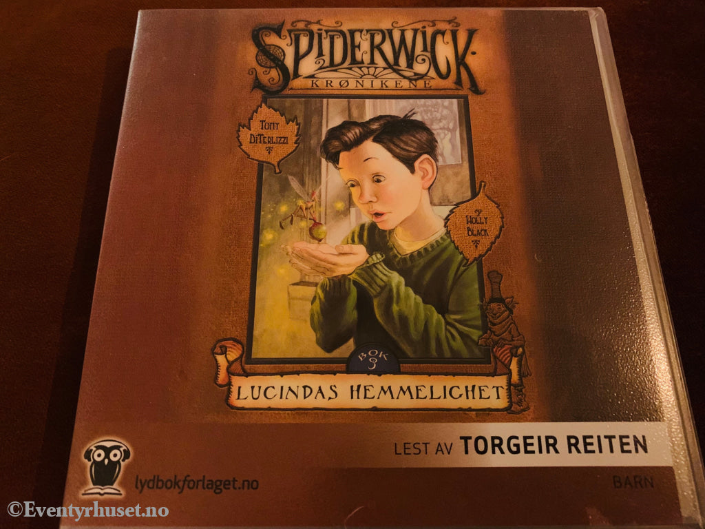 Spiderwick Krønikene - Lucindas Hemmelighet. Lydbok På 2 Cd.