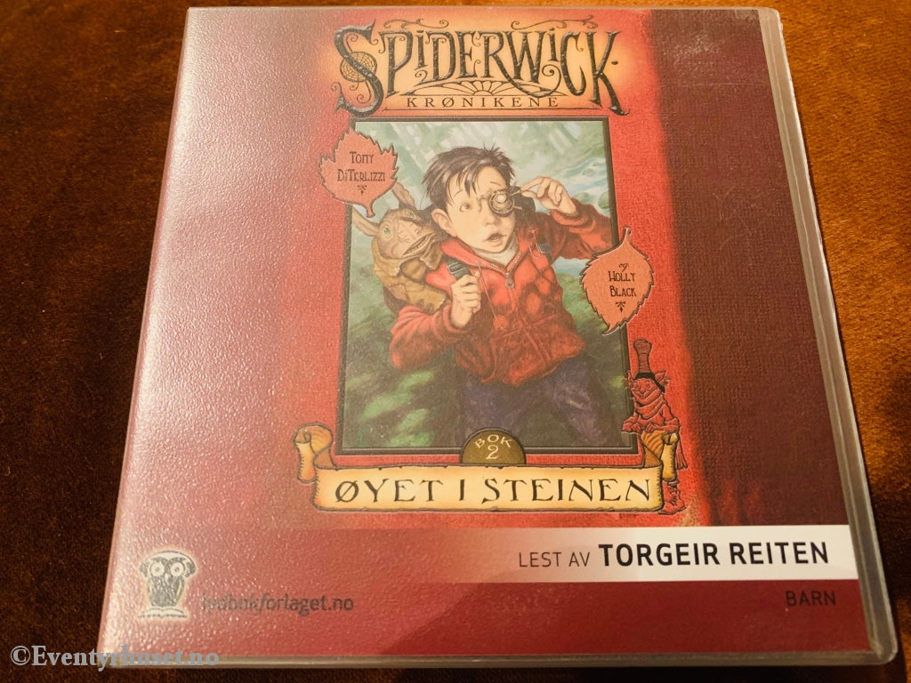 Spiderwick Krønikene - Øyet I Steinen. Lydbok På Cd.