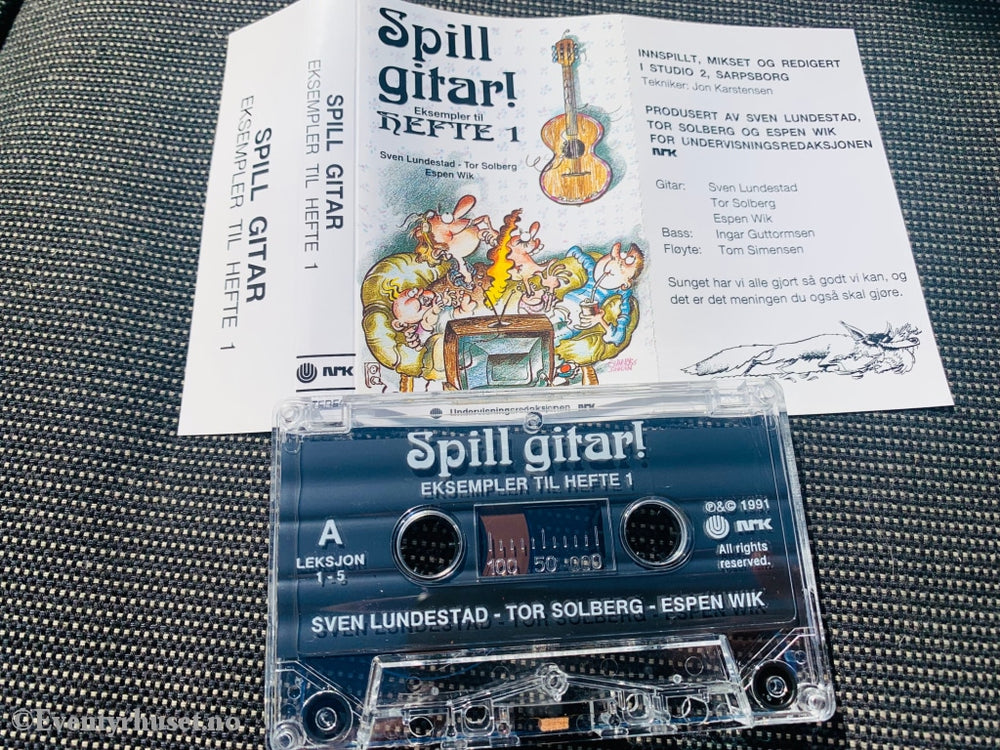 Spill Gitar! 1991. Kassett. Kassettbok