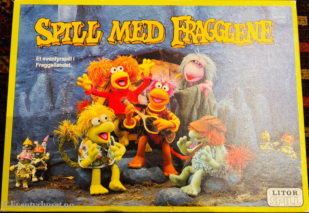 Spill med Fragglene. Brettspill.