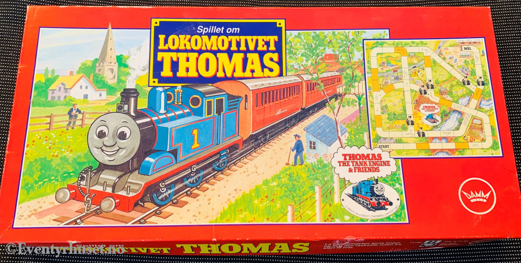 Spillet Om Lokomotivet Thomas. 1986/90. Brettspill. Brettspill