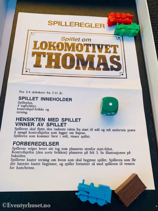 Spillet Om Lokomotivet Thomas. 1986/90. Brettspill. Brettspill