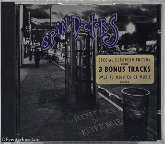 Spin Doctors. 1991. Pocket Full of Kryptonite. CD.