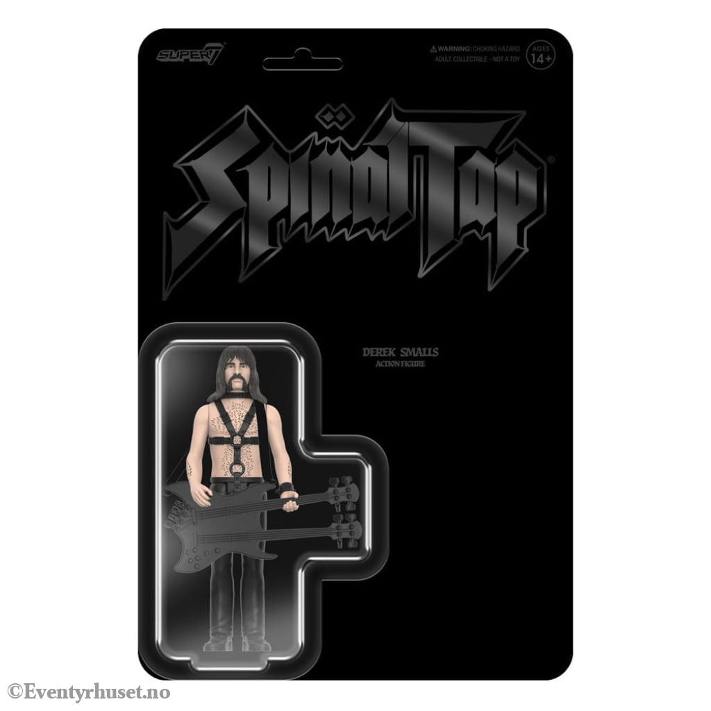 Spinal Tap ReAction Action Figure Wave 02 Derek Smalls (None More Black) 10 cm Toys