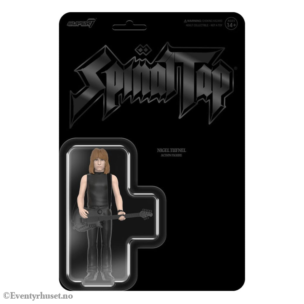 Spinal Tap ReAction Action Figure Wave 02 Nigel Tufnel (None More Black) 10 cm Toys