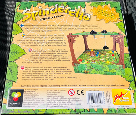 Spinderella. Brettspill. Brettspill