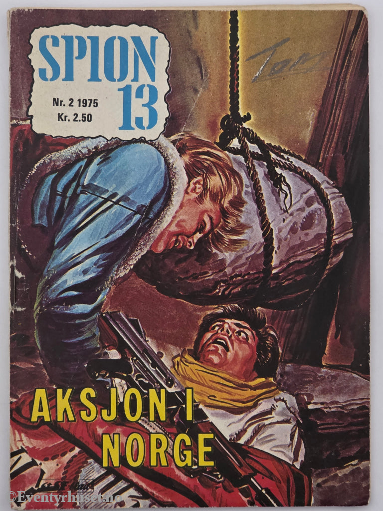 Spion 13. Februar 1975. Aksjon i Norge. Hefte.
