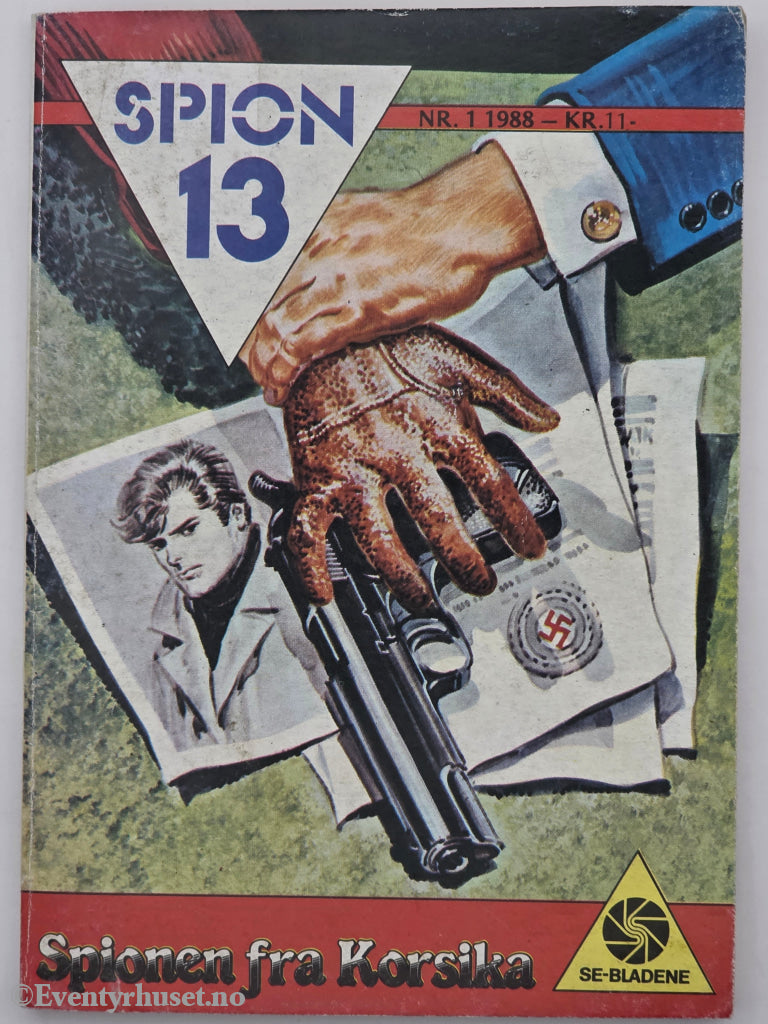 Spion 13. Januar 1988. Spionen fra Korsika. Hefte.
