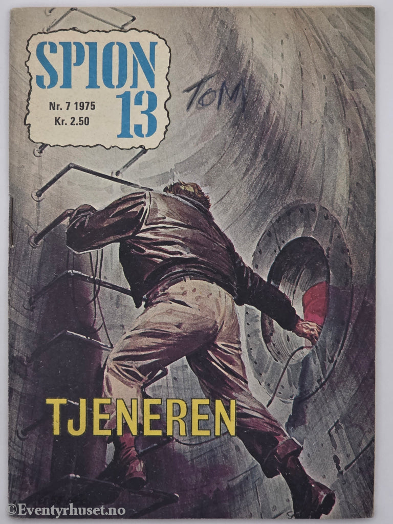 Spion 13. Juli 1975. Tjeneren. Hefte.