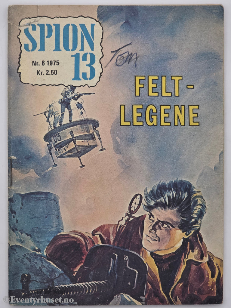 Spion 13. Juni 1975. Felt-legene. Hefte.