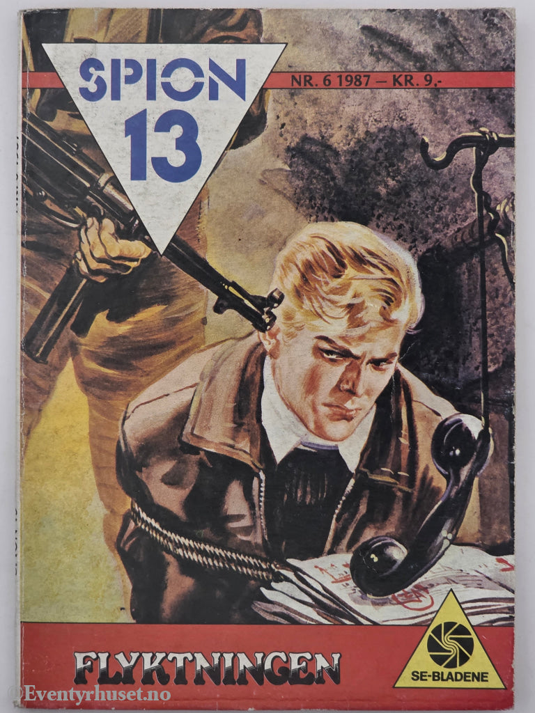 Spion 13. Juni 1987. Flyktningen. Hefte.