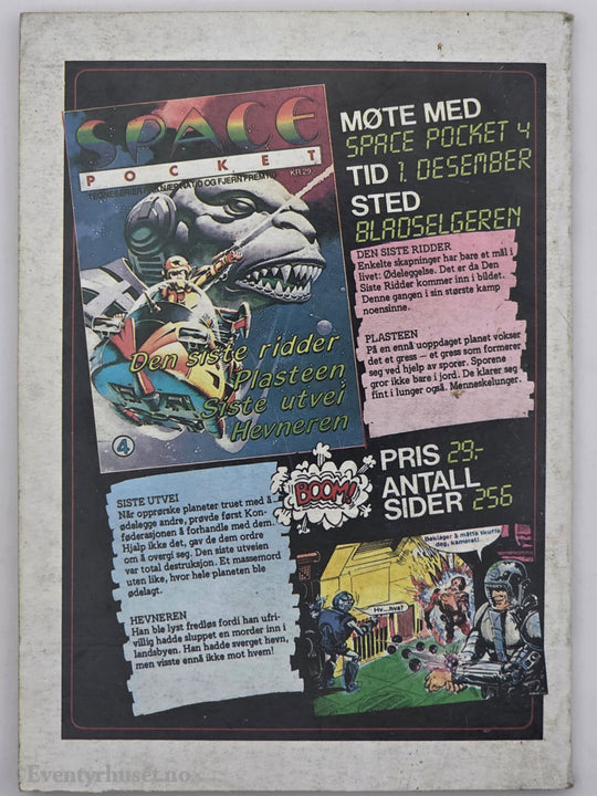 Spion 13. Juni 1987. Flyktningen. Hefte.