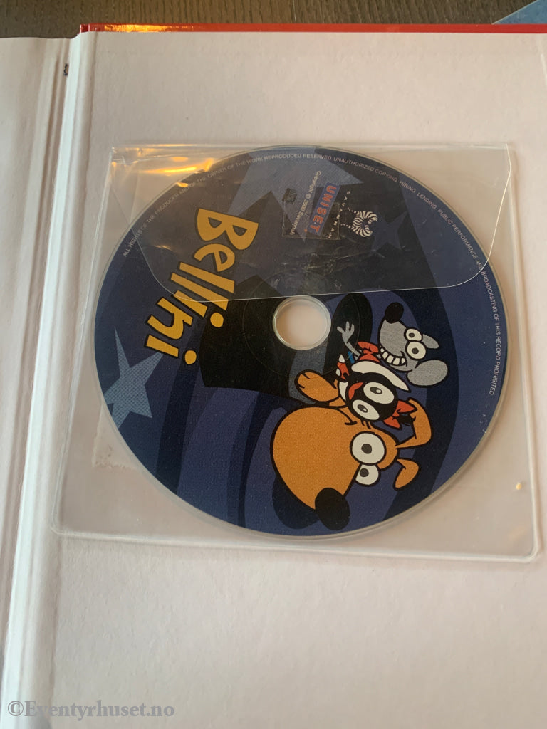 Spionen i Bellinis kjeller. 2001. Bok med CD. Fortelling