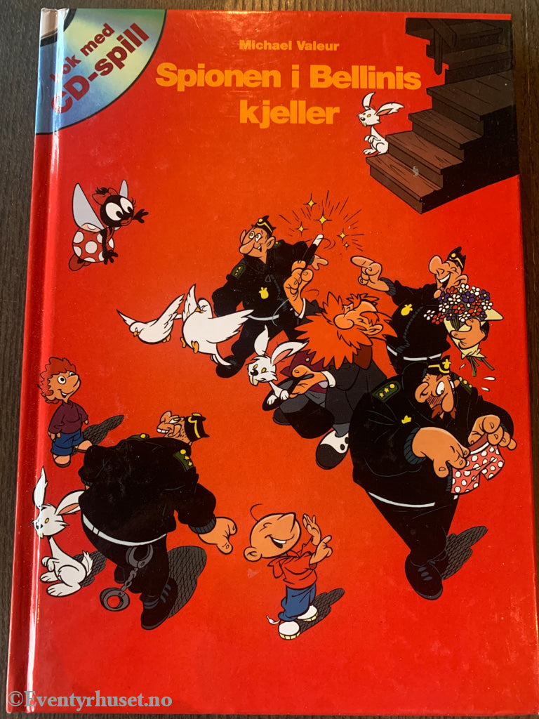 Spionen i Bellinis kjeller. 2001. Bok med CD. Fortelling