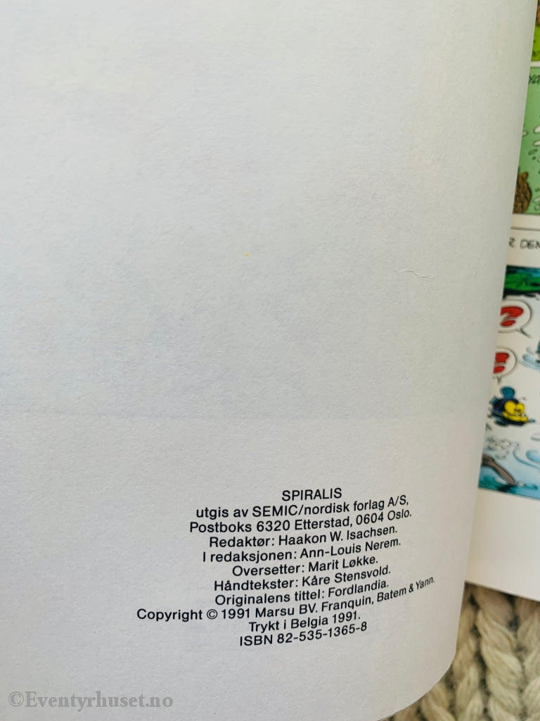 Spiralis. Album 06. Tegneseriealbum