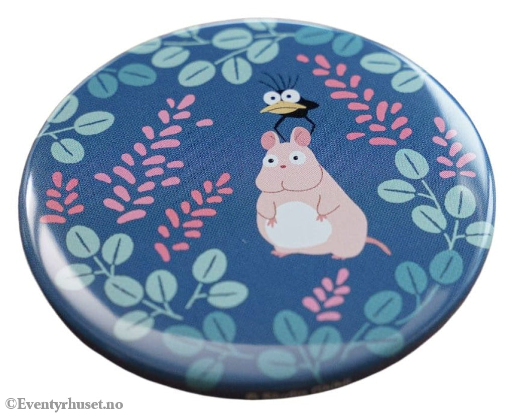 Spirited Away Pin Boh Mouse & Bird 5 cm Fashion & Accessories