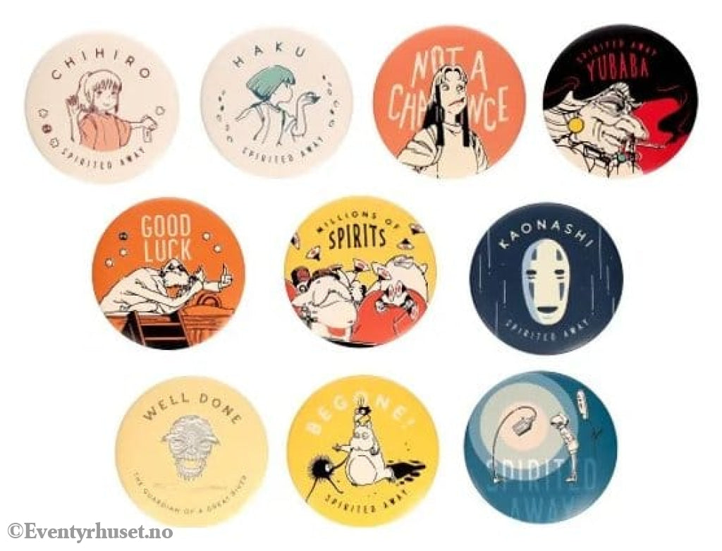 Spirited Away Pins Chihiro Anniversary 6 cm Blind Box Assortment (10) Manga & Anime