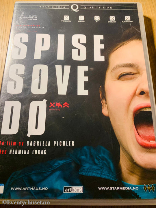 Spise Sove Dø. 2012. Dvd. Dvd