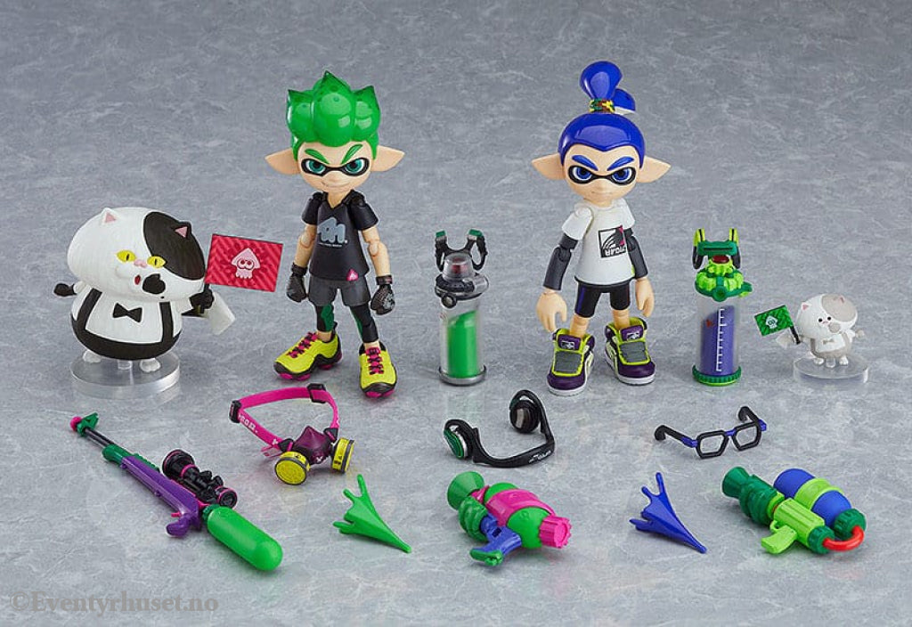 Splatoon/Splatoon 2 Figma Action Figure Splatoon Boy DX Edition 10 cm Toys