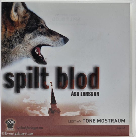 Split Blood – Åsa Larsson . Lydbok på CD.