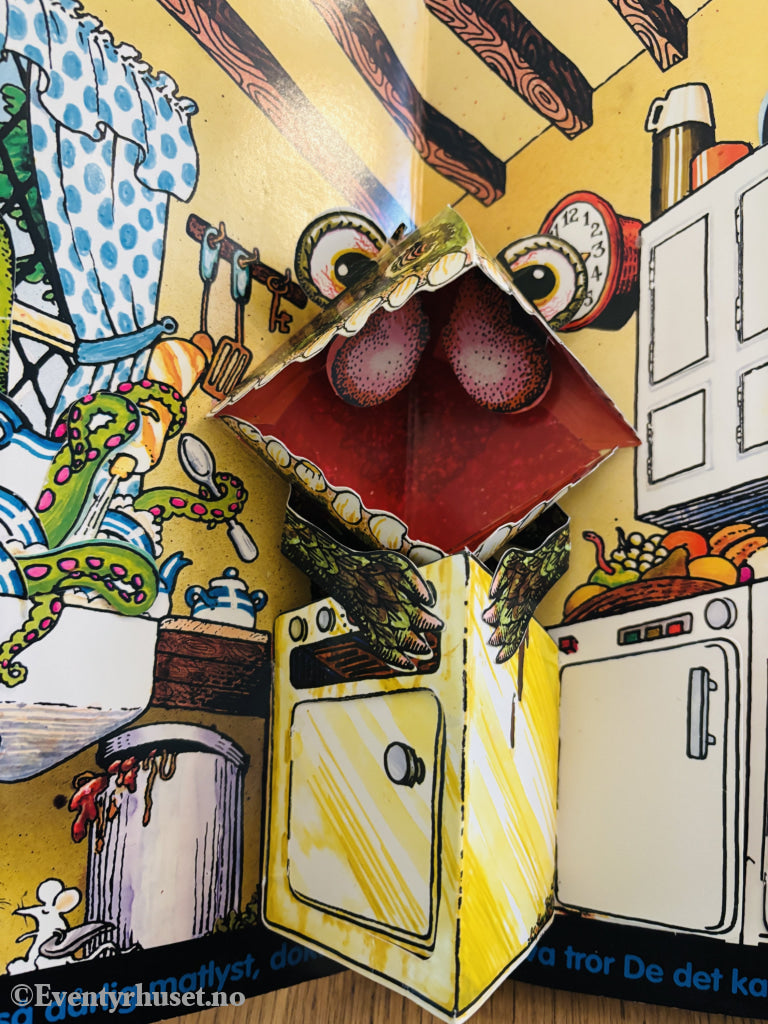 Spøkelseshuset / The Haunted House (1987). Slitt og teipet rygg!