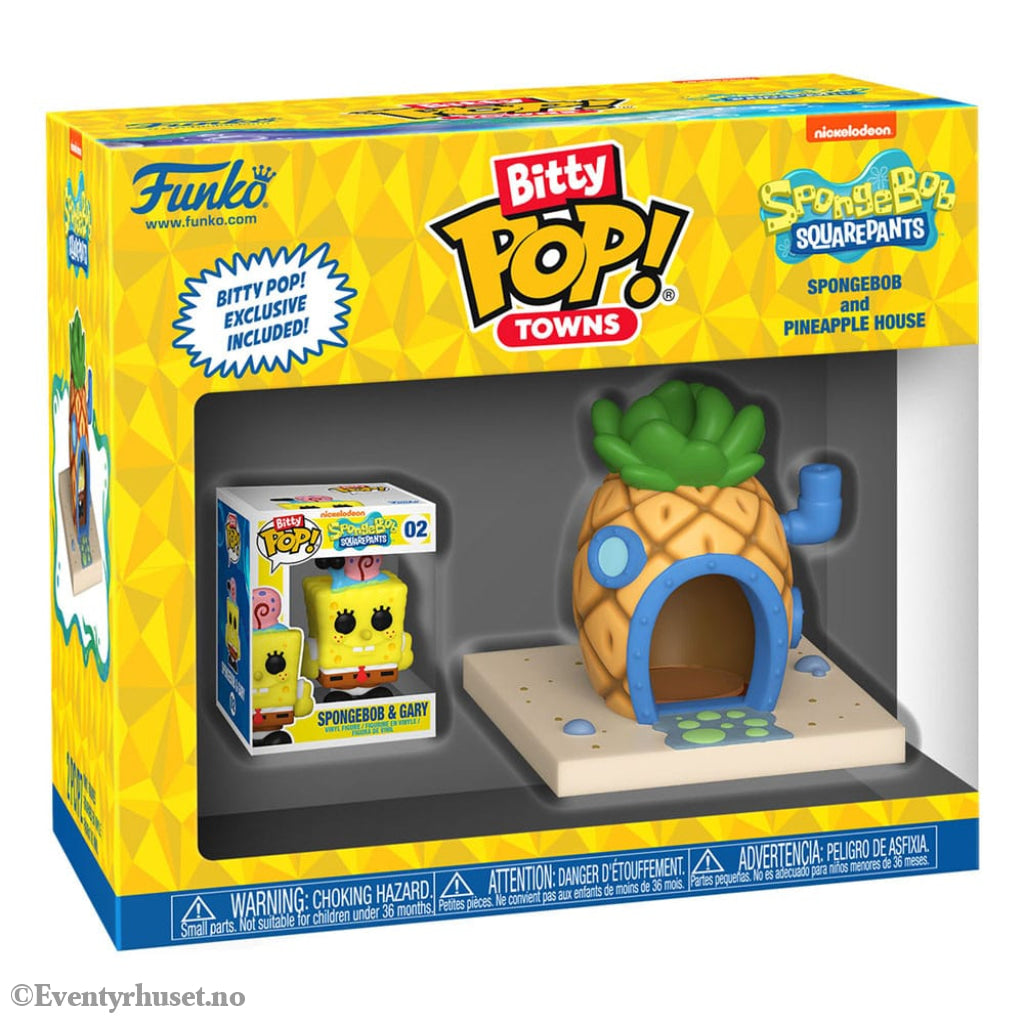 Spongebob Bitty POP! Town Vinyl Figure Spongebob at Home Collectibles