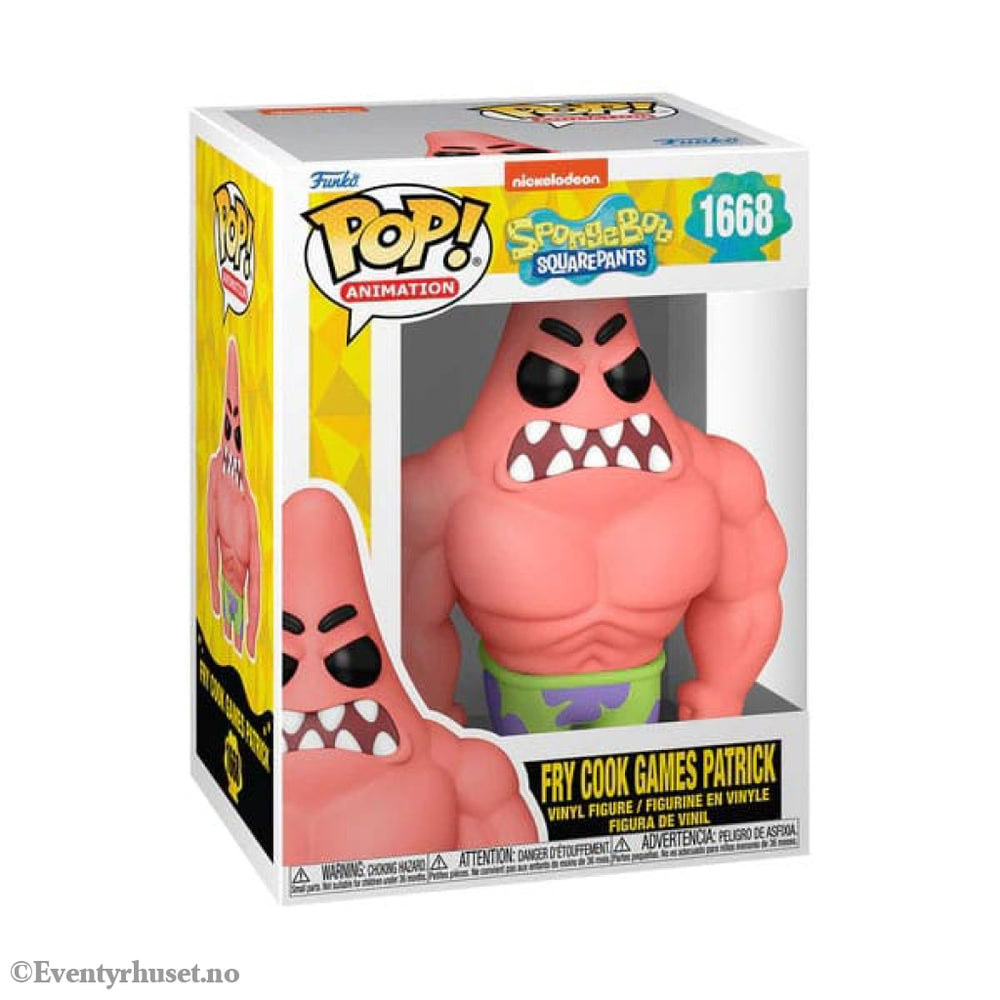 SpongeBob SquarePants 25th Anniversary POP! Vinyl Figure Patrick w/Muscles 9 cm Collectibles