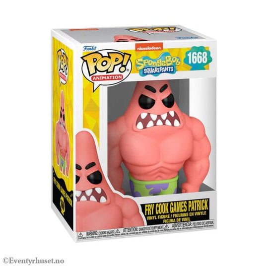 SpongeBob SquarePants 25th Anniversary POP! Vinyl Figure Patrick w/Muscles 9 cm Collectibles