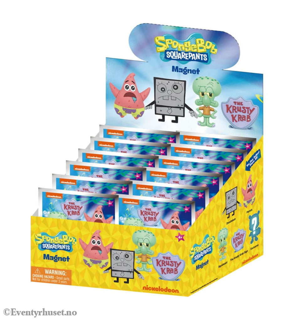 SpongeBob SquarePants 3D Magnets Series 1 Display (12) Home & Gifts