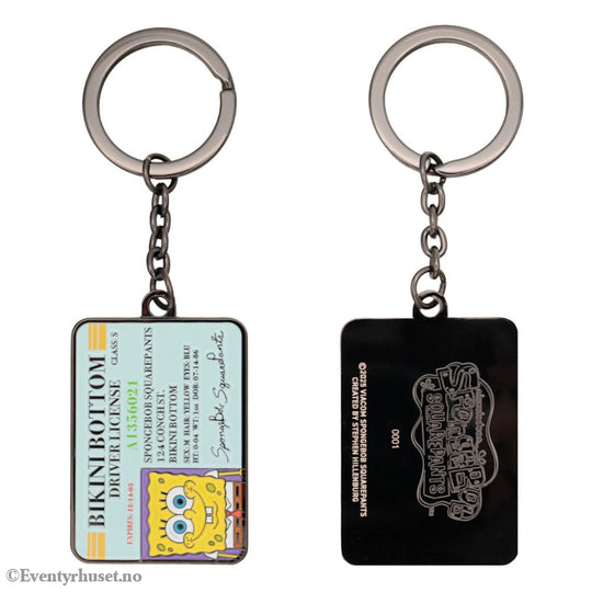 SpongeBob Squarepants Keychain Driver License Limited Edition Fashion & Accessories