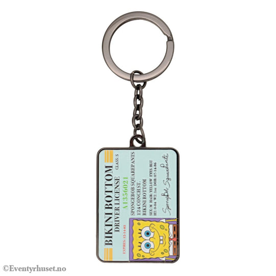 SpongeBob Squarepants Keychain Driver License Limited Edition Fashion & Accessories