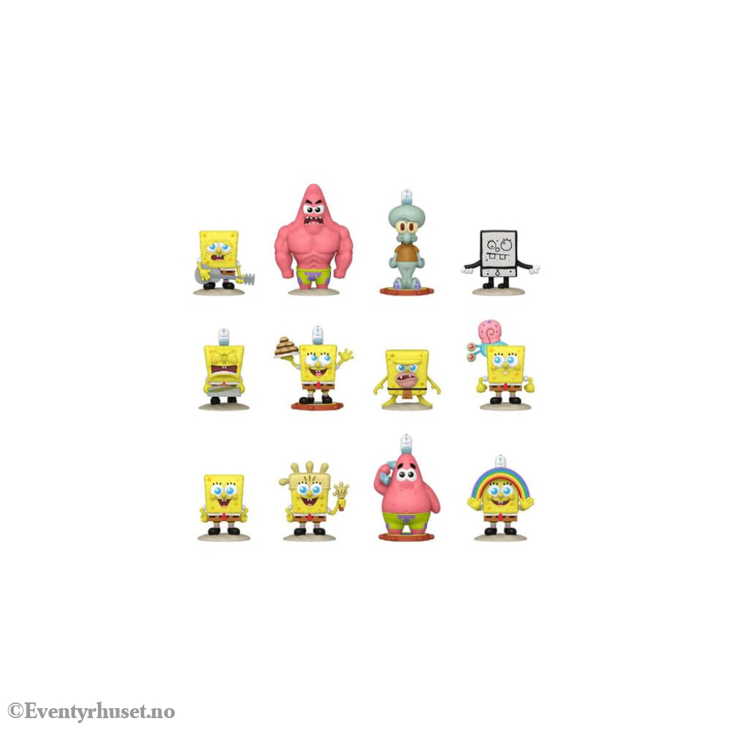 SpongeBob SquarePants Mini Figures 25th Anniversary 5 cm Display (12) Collectibles