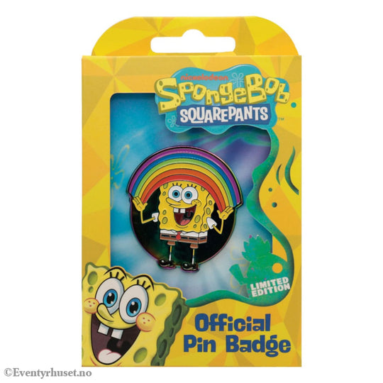 Spongebob Squarepants Pin Badge Rainbow Limited Edition Fashion & Accessories