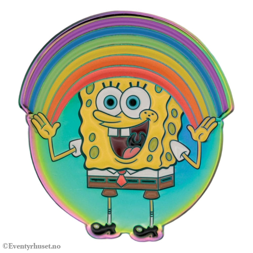 Spongebob Squarepants Pin Badge Rainbow Limited Edition Fashion & Accessories