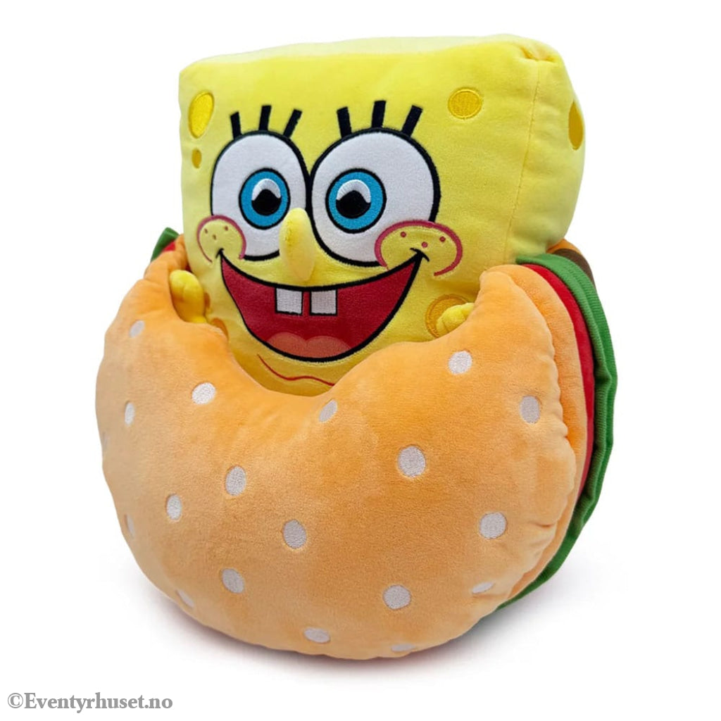 SpongeBob SquarePants Plush Figure Krabby Patty 22 cm Collectibles