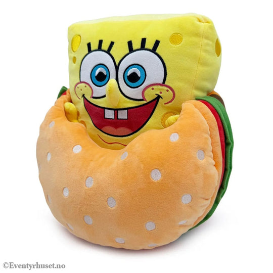 SpongeBob SquarePants Plush Figure Krabby Patty 22 cm Collectibles