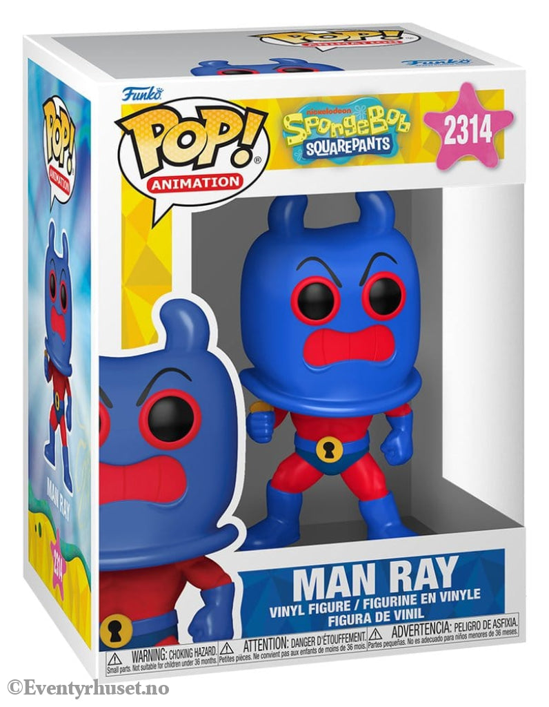 SpongeBob SquarePants POP! Animation Vinyl Figure Man Ray 9 cm Collectibles