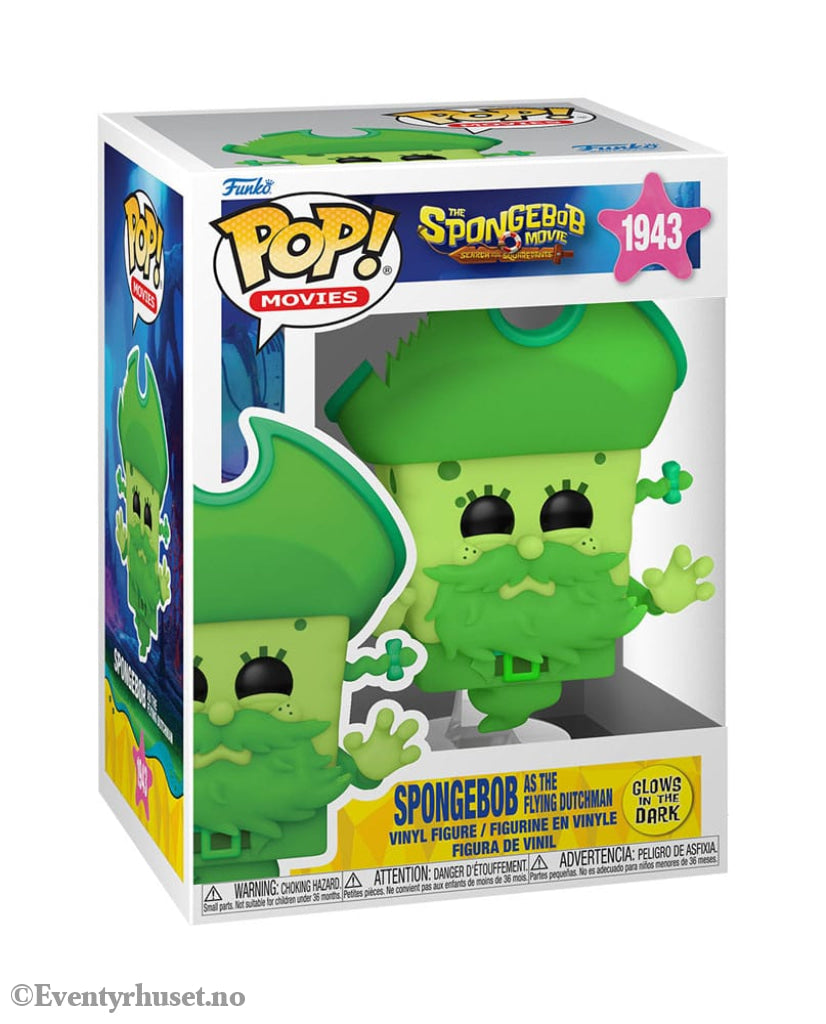 SpongeBob SquarePants POP! Vinyl Figure SpongeBob as the Flying Dutchman (Glow) 9 cm Collectibles