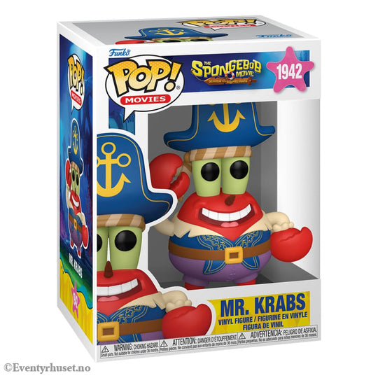 SpongeBob SquarePants POP! Vinyl Figure Mr. Krabs (Pirate) 9 cm Collectibles