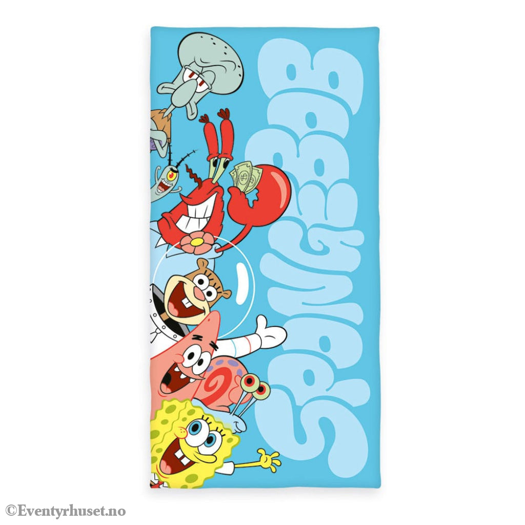 SpongeBob Squarepants Velour Towel 75 x 150 cm Home & Gifts