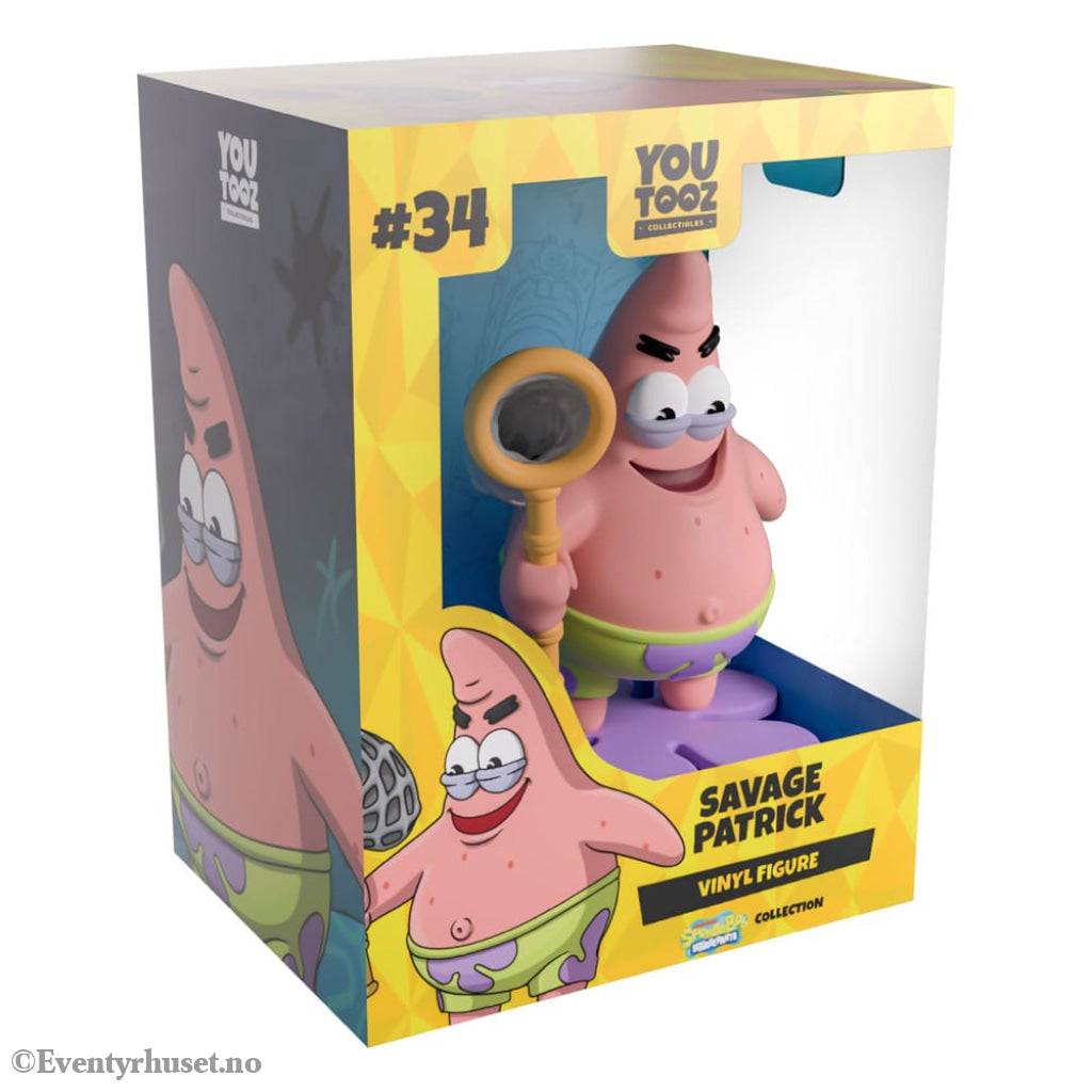 SpongeBob SquarePants Vinyl Figure Savage Patrick 11 cm Collectibles